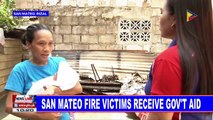 San Mateo fire victims receive gov't aid