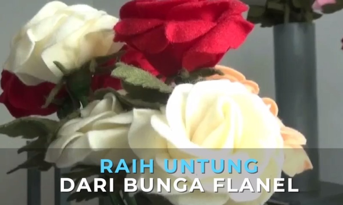 Raih Untung dari Bunga Flanel