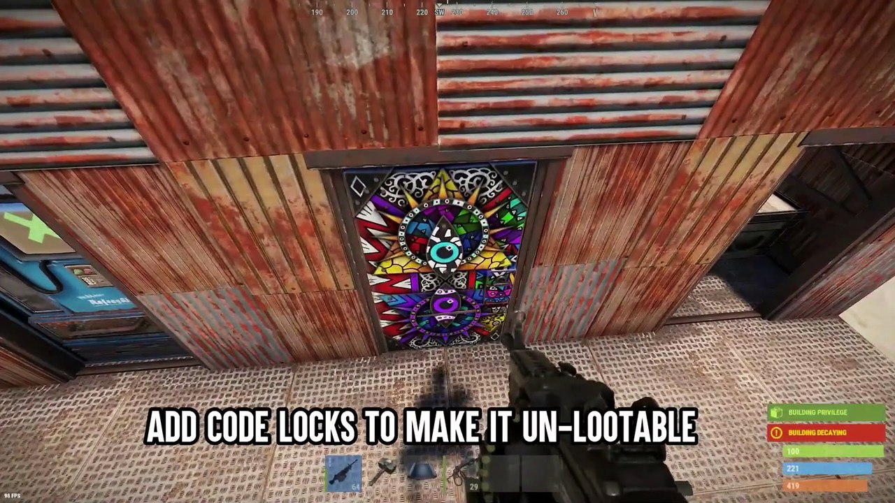 Rust Base Building - The Strongest Rust Starter Base? (Rust Solo Base)