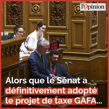 Taxe Gafa: Donald Trump menace la France de mesures de rétorsion, Bruno Le Maire lui répond