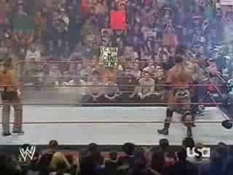 HBK and Cena Vs Batista and The Undertaker