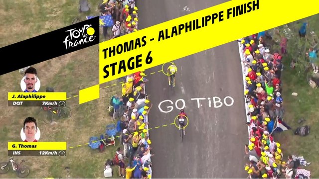 Finish Thomas - Alaphilippe / Thomas - Alaphilippe Finish - Étape 6 / Stage 6 - Tour de France 2019