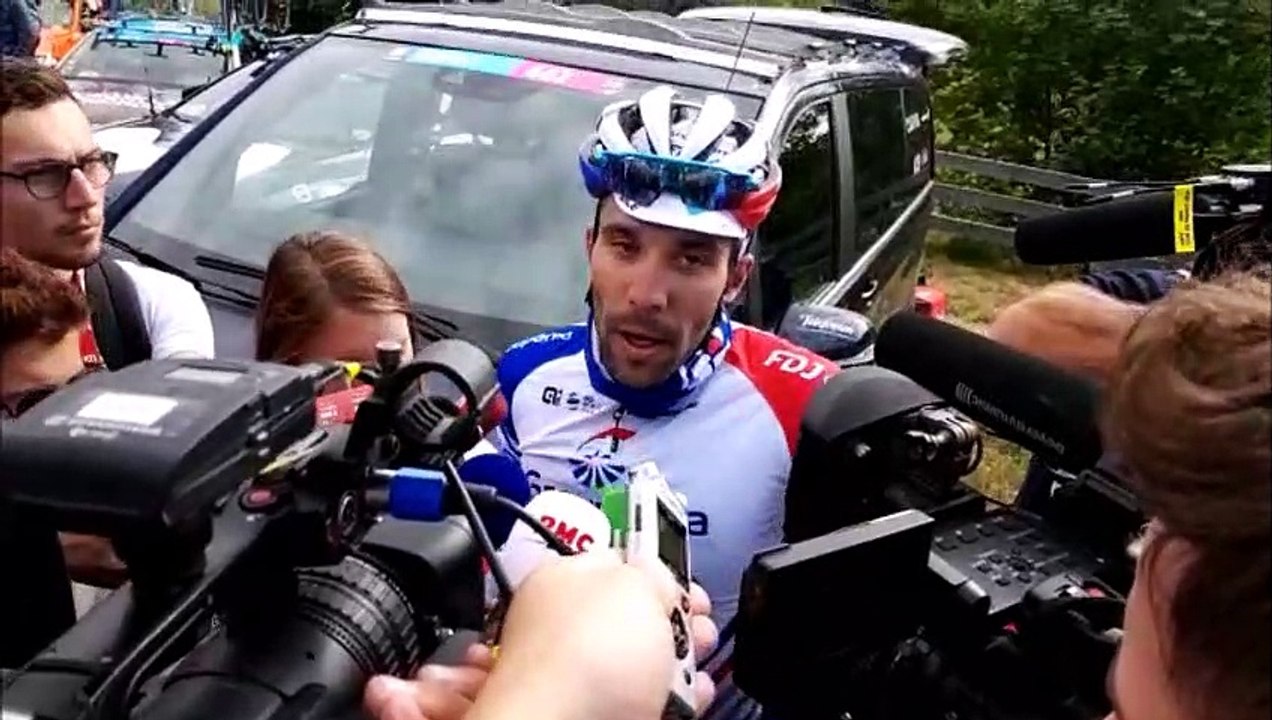 La première réaction de Thibaut Pinot