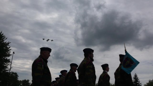 Florennes: Remise de commandement à la base (2019)