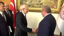 TBMM Başkanı Şentop, CHP Genel Başkanı Kılıçdaroğlu'nu kabul etti
