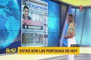 Revisa las principales portadas de diarios locales este jueves 11 de julio