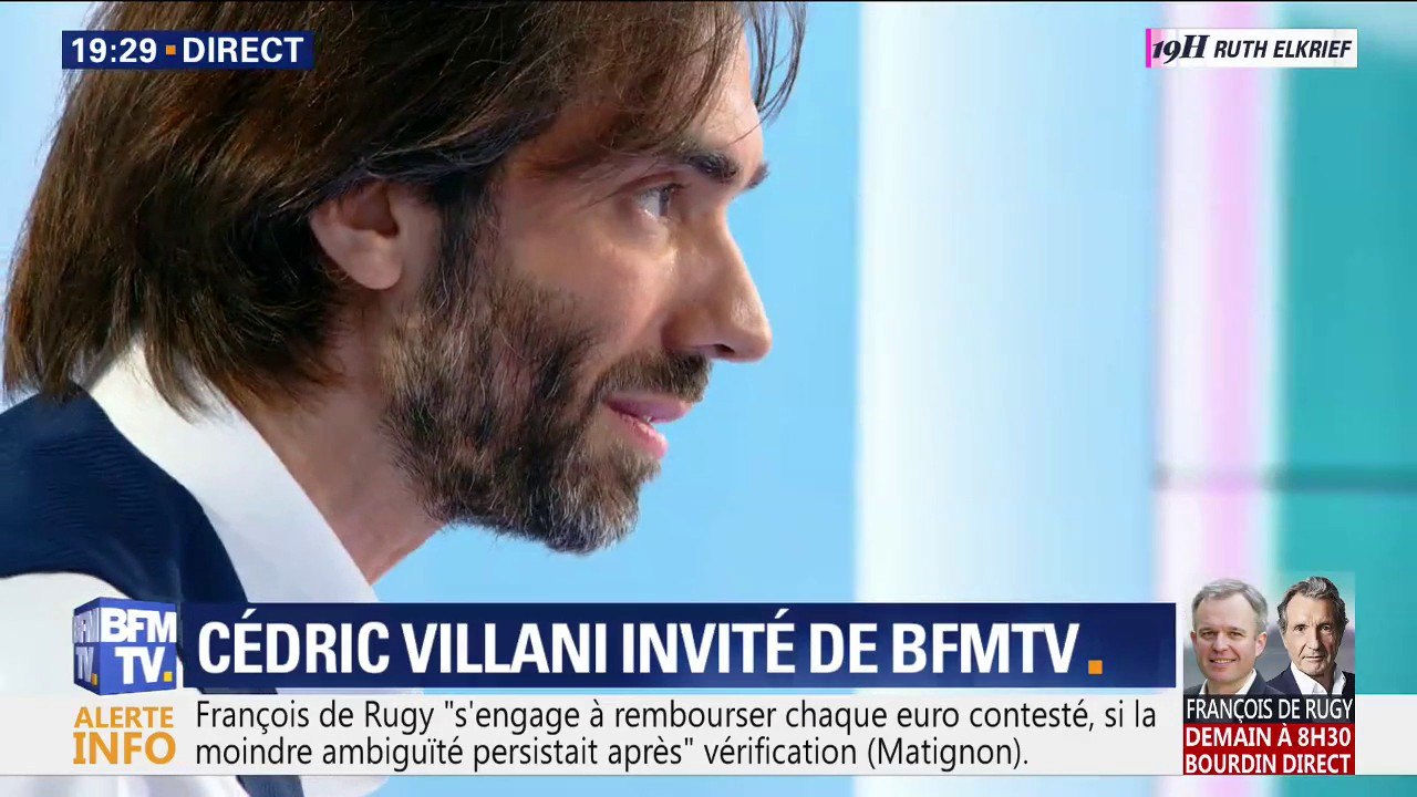 Municipales à Paris: Cédric Villani s'exprimera "dans les tous premiers jours de septembre"