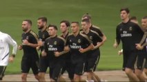 El Real Madrid realiza el segundo entrenamiento en Montreal