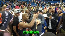 Floyd Mayweather And Son MVP's Of Charity Basketball Game