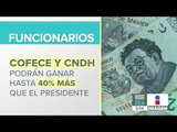 Funcionarios de CNDH y Cofece podrán ganar más que el presidente | Noticias con Francisco Zea