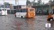 Así quedó la calzada Zaragoza por las lluvias | Noticias con Ciro Gómez Leyva