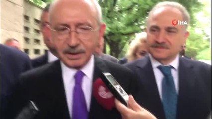 Kılıçdaroğlu'ndan TBMM Başkanı Şentop'a ziyaret