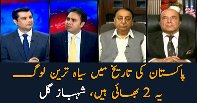 Shahbaz Gill strongly criticises Sharif brothers
