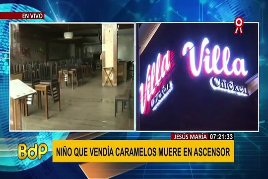 Jesús María: investigan muerte de menor en ascensor de conocida pollería