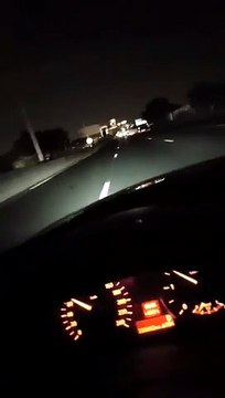 Quand tu croises une voiture à contre-sens sur l'A1