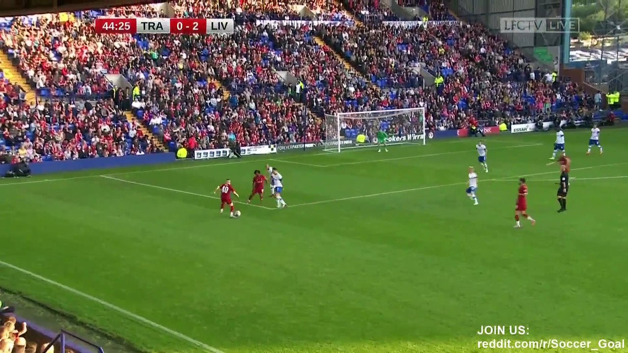 Rhian Brewster second Goal HD - Tranmere 0 - 3 Liverpool - 11.07.2019 (Full Replay)