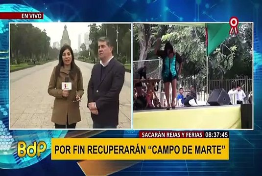 Jesús María: buscan convertir Campo de Marte en espacio familiar