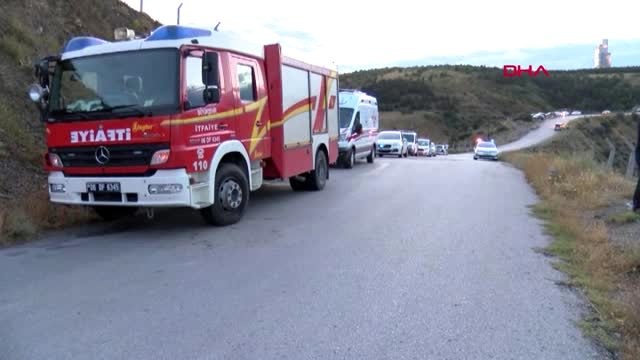 Ankara'da otomobil 300 metreden vadiye düştü: 1 ölü