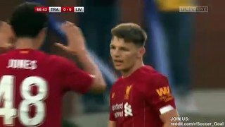 Paul Glatzel Goal HD - Tranmere 0 - 6 Liverpool - 11.07.2019 (Full Replay)