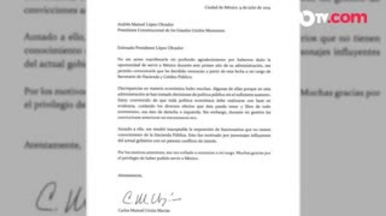 Javier Solórzano | ¿Qué tiene que ver Collado con la renuncia de Urzúa?