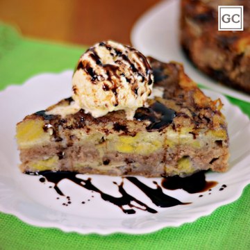 Torta de banana fácil | Receitas Guia da Cozinha