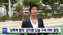 '성폭력 혐의' 강지환 오늘 구속 여부 결정