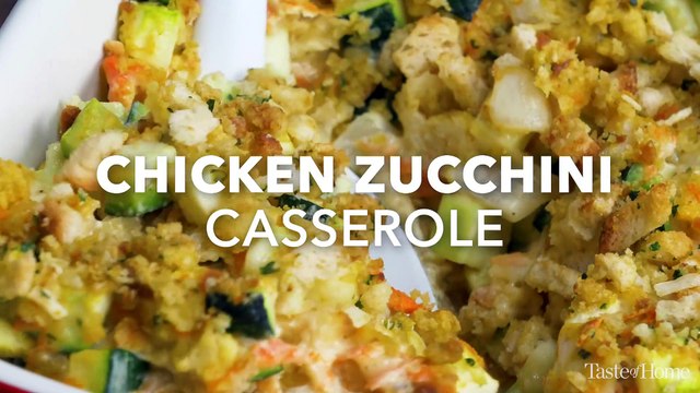 Chicken Zucchini Casserole