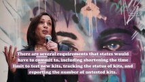 Kamala Harris just announced a plan to end the rape kit backlog