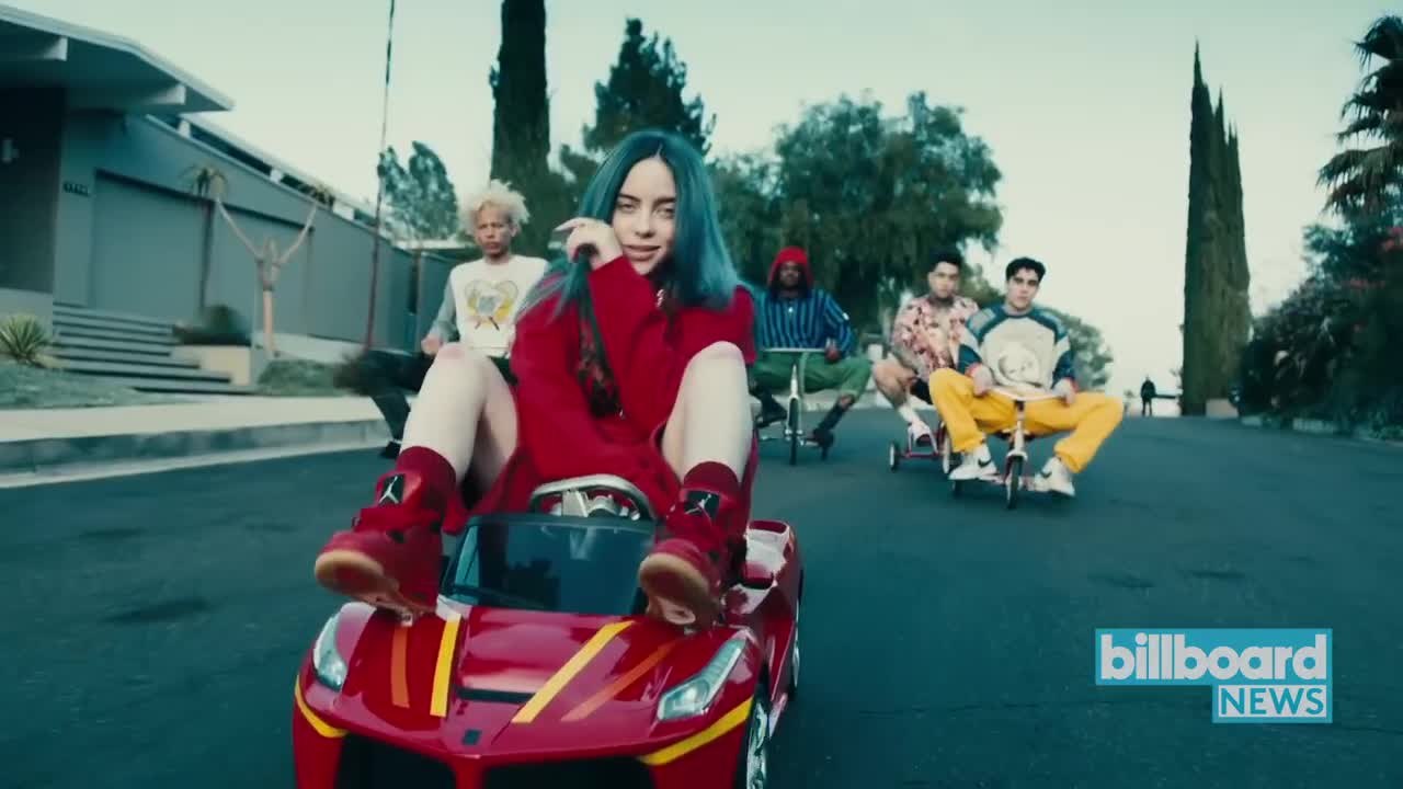 Billie Eilish Gets First Hot 100 Top 10, Breaks Record With Debut Album | Billboard News