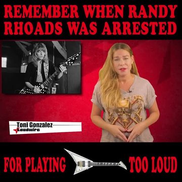 Randy Rhoads Was Once Arrested for Playing Guitar Too Loud