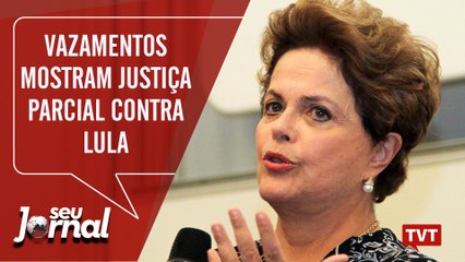 Dilma: vazamentos mostram Justiça parcial contra Lula