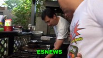 Manny Pacquiao Chef Use To Be A Boxing Coach Reveals What Manny Is Eating Daily