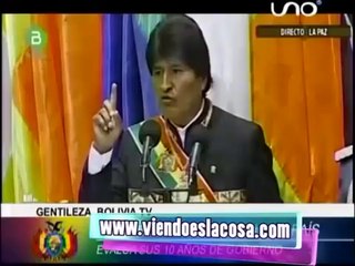 Evo Morales: "Entregar un campo deportivo es como entregar un centro de salud con hospital"
