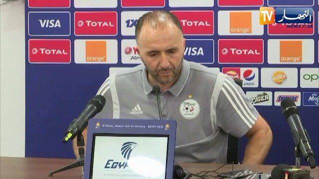 بلماضي: التواجد في المربع الذهبي مع 3 منتخبات مونديالية أمر مهم