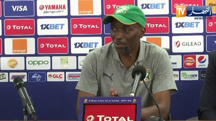 "مدرب كوت ديفوار: "لعبنا جيدا والمنتخب الجزائري إستحق التأهل ..!