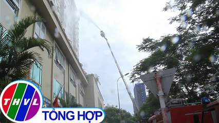 THVL | Cháy chung cử ở Hà Nội, cư dân thoát chạy ra ngoài