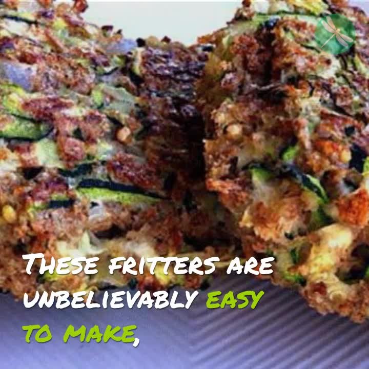 Crunchy Zucchini Fritters with Avocado Dill Dip