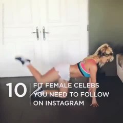 Fit Female Celebs You Need to Follow on Instagram