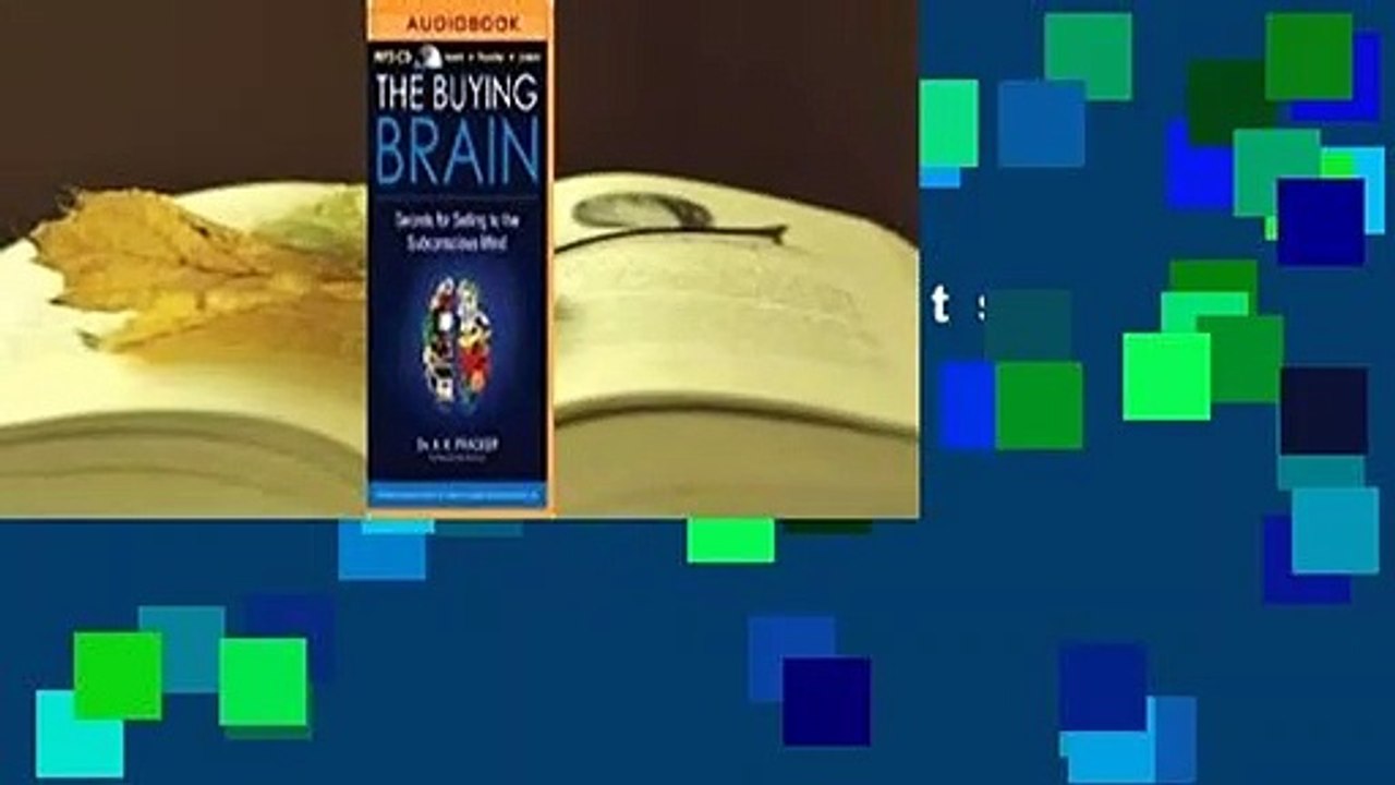 [BEST SELLING]  The Buying Brain: Secrets for Selling to the Subconscious Mind