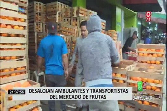 Municipio de Lima busca reordenar alrededores del Mercado de Frutas