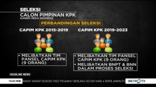 Ini Tahapan Seleksi Capim KPK