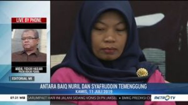 Bedah Editorial MI: Antara Baiq Nuril dan Syafruddin Temenggung