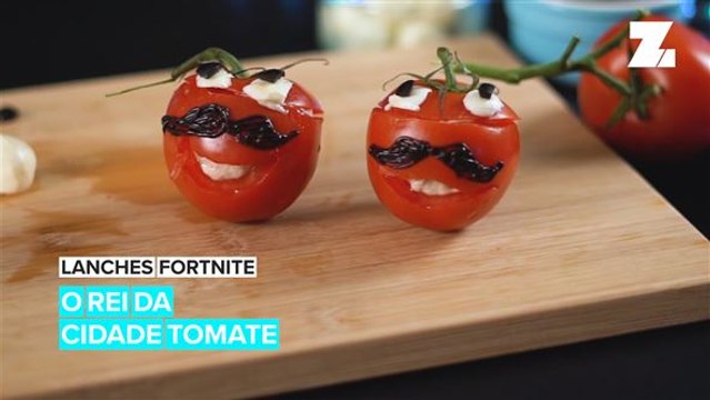 Lanches Fortnite: Tomate Recheado e Tortilla