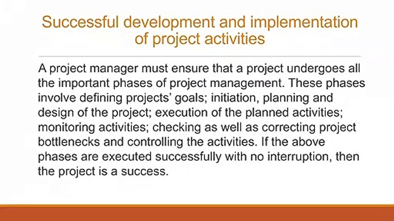 Objectives of Project Management – MIT School of Distance Education