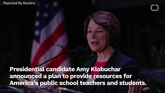 Amy Klobuchar Announces New Plan To Help Students And Teachers