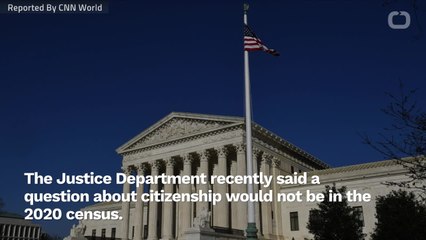 Trump Tweets About Justice Department Decision Over Citizenship Question On Census