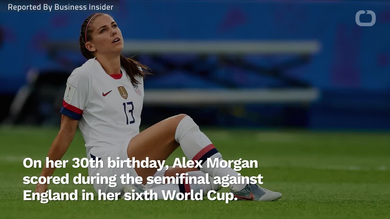 Alex Morgan Shades England With Goal