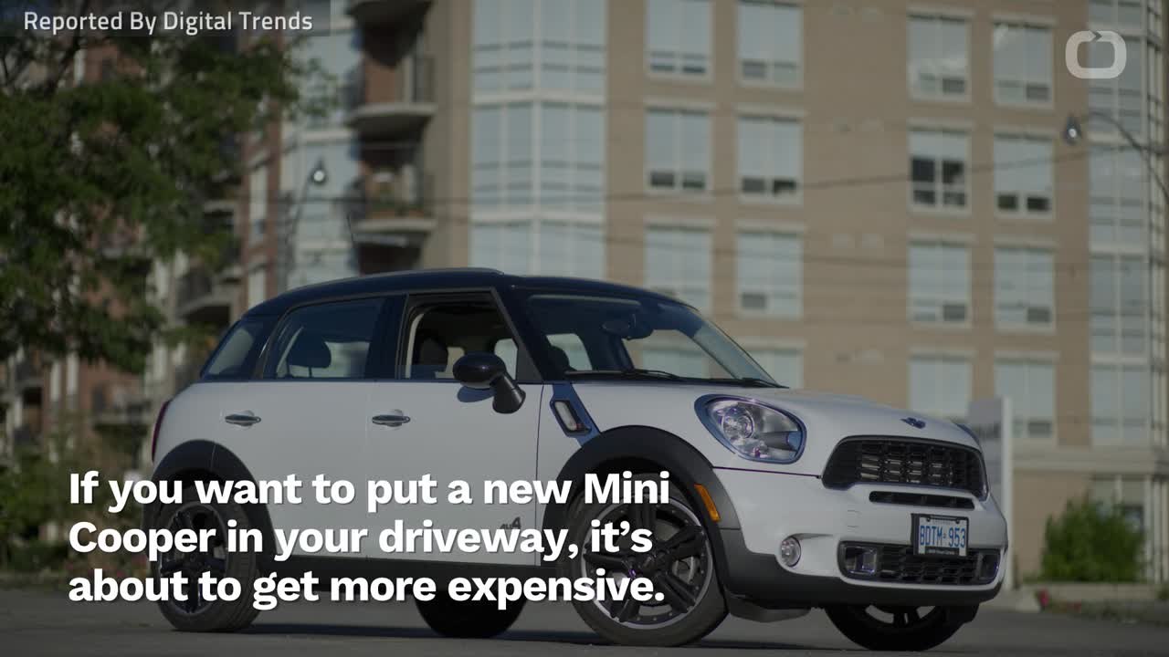 Mini Cooper Is Raising Prices