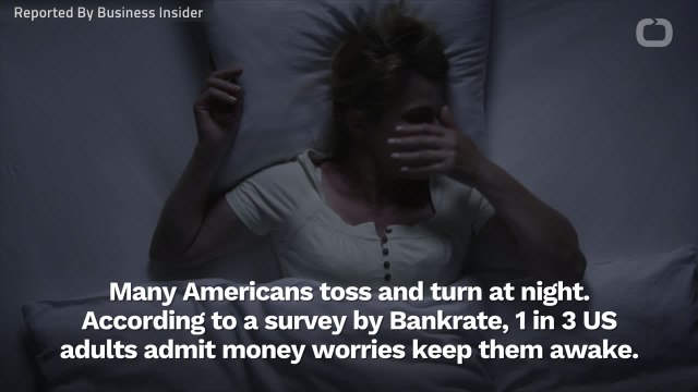 1 In 3 US Adults Lose Sleep Over Financial Issues
