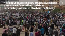 Sudanese Military: Snipers Shooting At Civilians, Soldiers In Khartoum